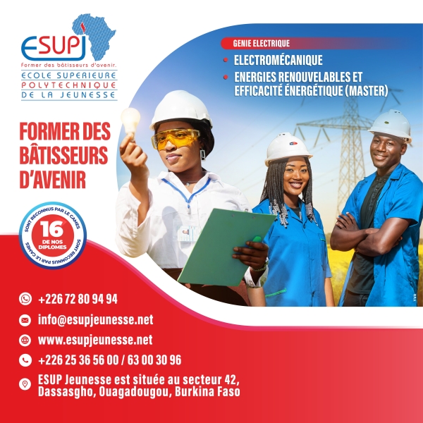 Nos filières de formation GÉNIE ÉLECTRIQUE