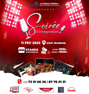 SOIREE D&#039;INTEGRATION 2023