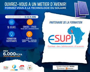 FORMATION SUR LA TECHNOLOGIE DU SOLAIRE.