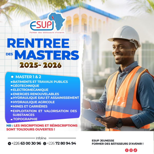RENTREE ACAD&Eacute;MIQUE &ndash; CYCLE MASTER 2025-2026