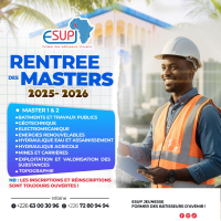 RENTREE ACAD&Eacute;MIQUE &ndash; CYCLE MASTER 2025-2026