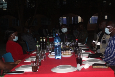 Cérémonie de présentation des vœux 2022 à L'ESUP-J