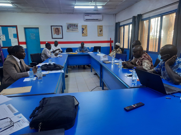 RENCONTRE CONSEIL SCIENTIFIQUE ESUP ET VISITE DU BLOC PEDAGOGIQUE