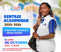 RENTREE ACADÉMIQUE 2025-2026 – LICENCE 3 - COURS DU JOUR